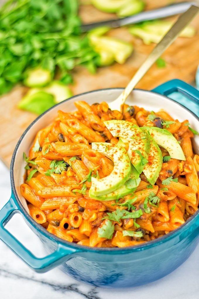 Vegetarian Fajita Pasta