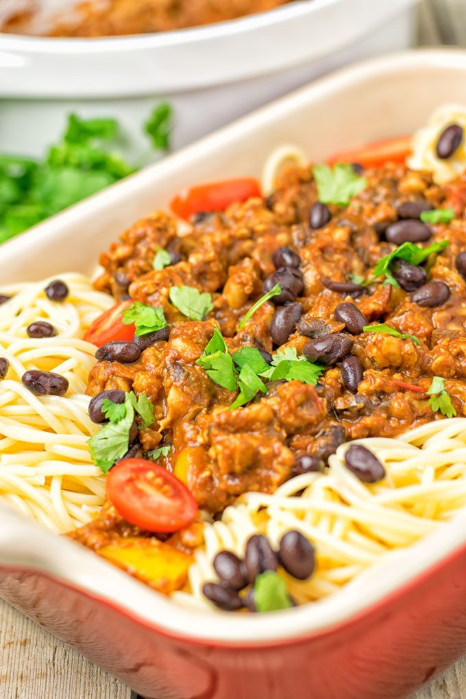 Vegetarian Cincinnati Chili