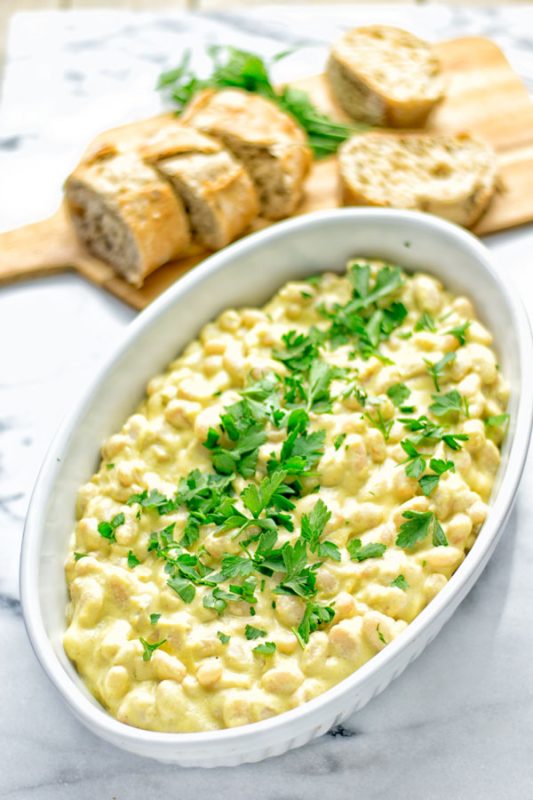 Sweet Mustard Baked Beans | #vegan #contentednesscooking #glutenfree