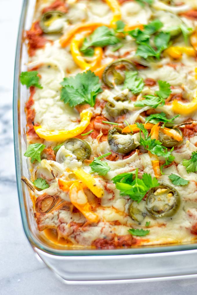 King Ranch Casserole | #vegan #plantbased #dairyfree #contentednesscooking