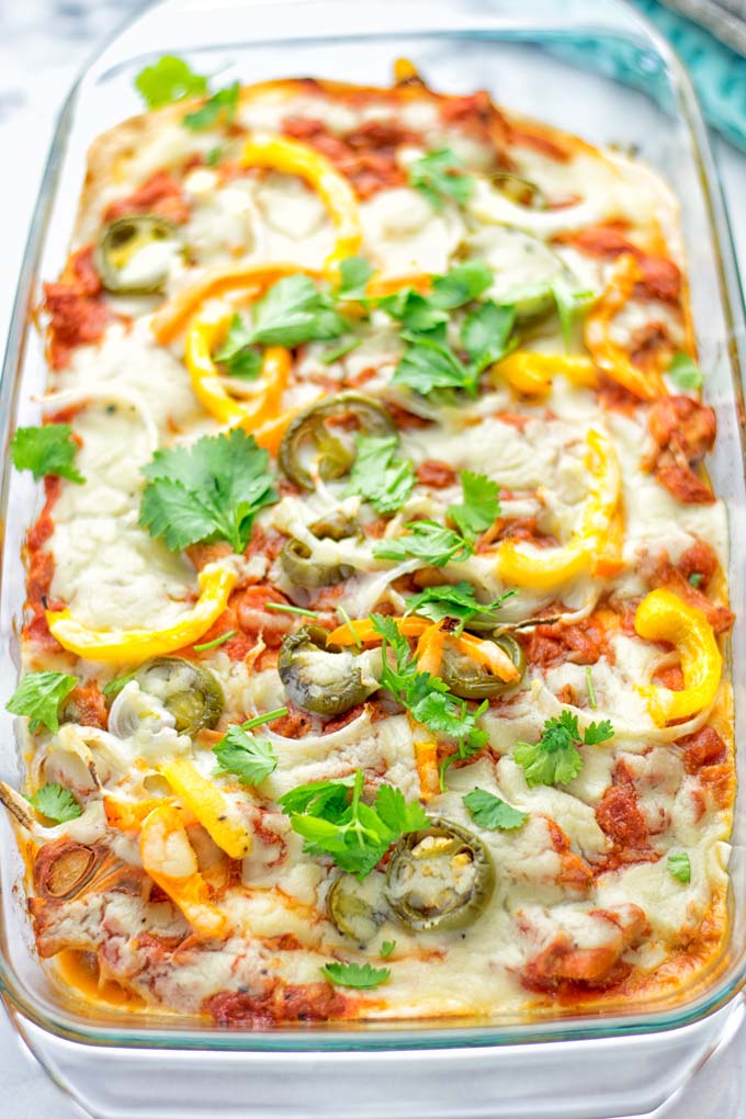 King Ranch Casserole | #vegan #plantbased #dairyfree #contentednesscooking