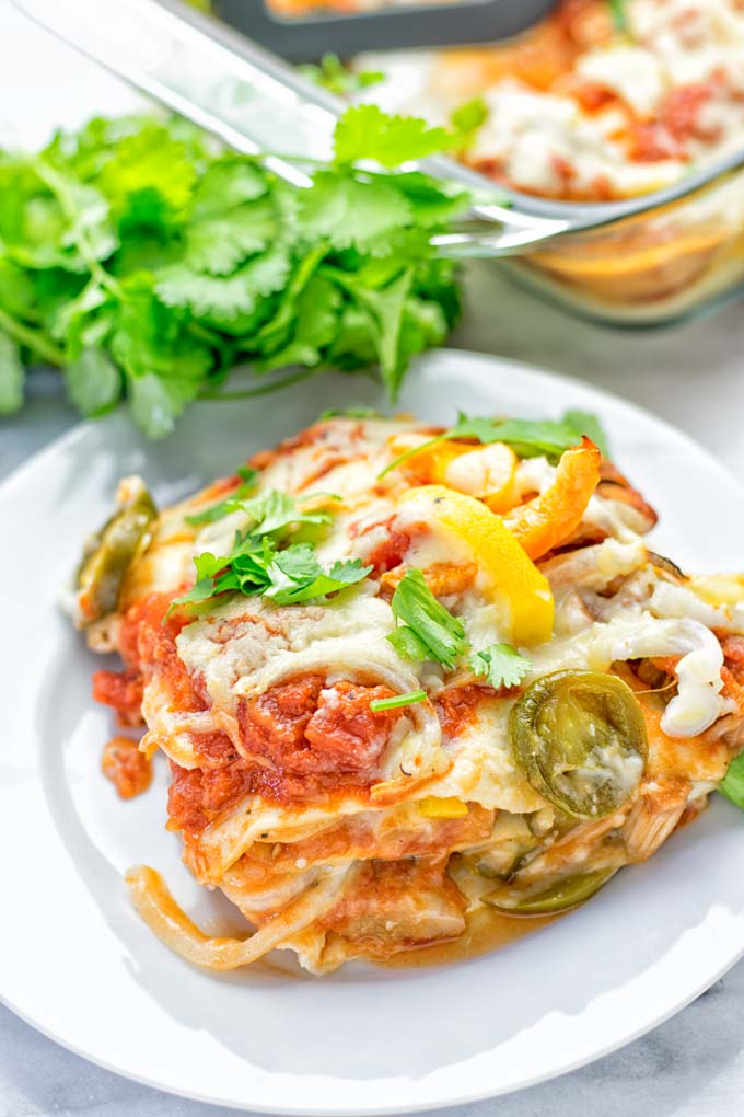 King Ranch Casserole | #vegan #plantbased #dairyfree #contentednesscooking