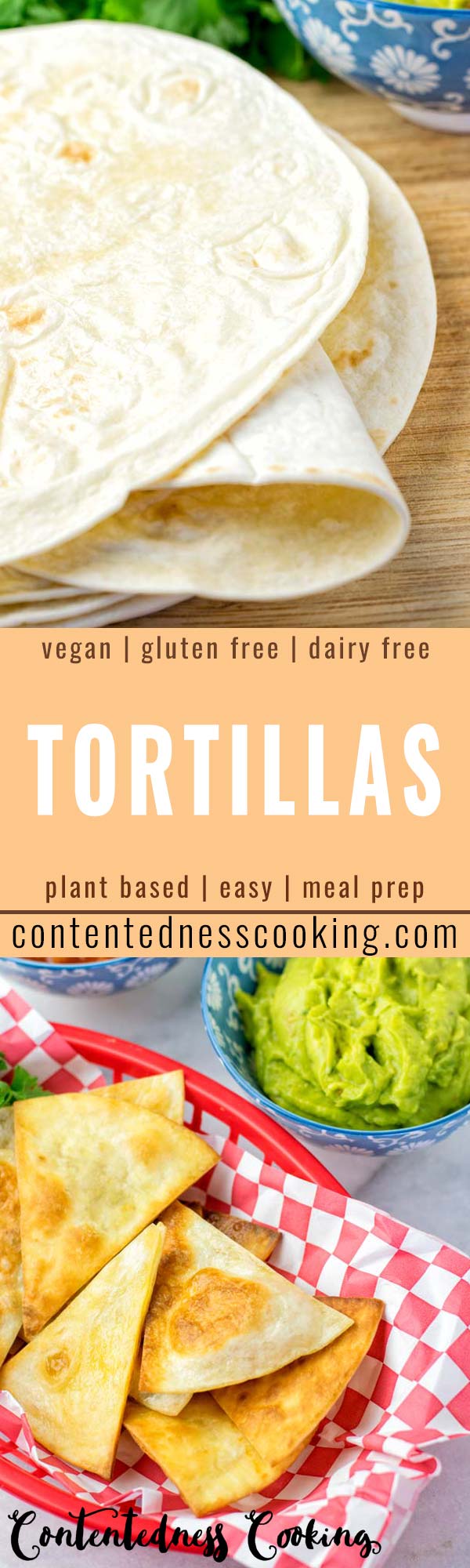 These Gluten Free Tortillas are made with only 2 ingredients and are vegan, too. Once you've tried these you expereince the easiest way to make homemade tortillas. A keeper that the whole family will love. Perfect for burritos, warps, any fillings, lunch, dinner, meal prep. #vegan #dairyfree #glutenfree #vegetarian #tortillas #homemade #dinner #lunch #budgetmeals #mealprep #worklunchideas #contentednesscooking #tacofilling
