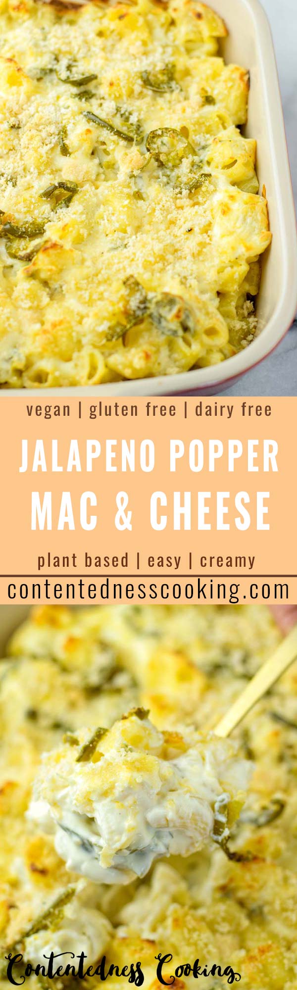 This Jalapeno Popper Mac and Cheese is the ultimate comfort food and super easy to make in under 30 minutes! The whole family will love the favorite in no time, such a keeper for dinner, lunch, meal prep and so much more. No one would ever taste it is vegan. So rich, cheesy and creamy taste like the real deal if not better.