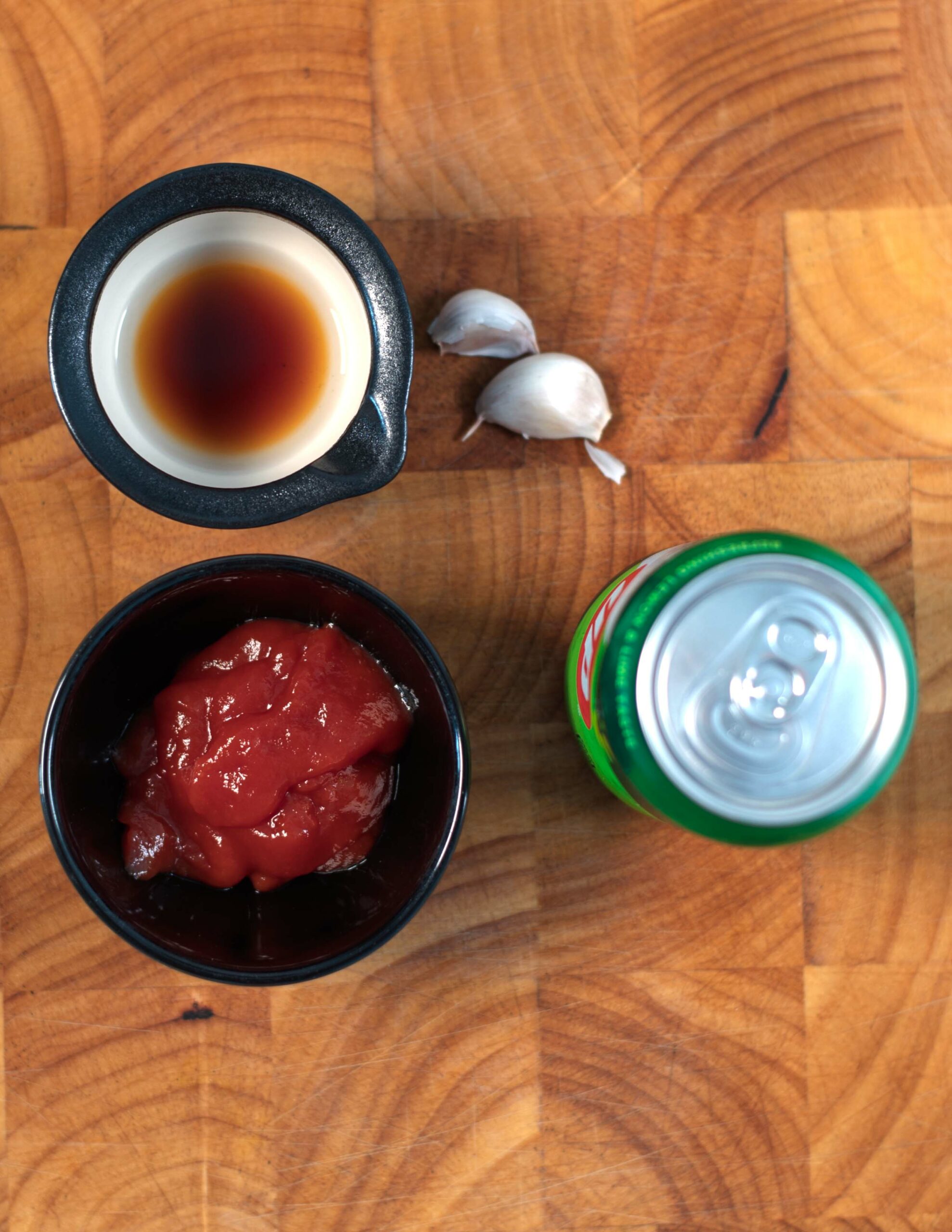 Ingredients needed to make Filipino Barbecue Sauce.